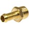 Dorman Inverted Flare Male Connector Barbed End 38 MNPT Thread Size 146 Length Brass 785-406D - alternate 2